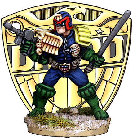 DREDD BADGE