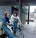 kids 1976 - John and Colin cycle off to cornwall