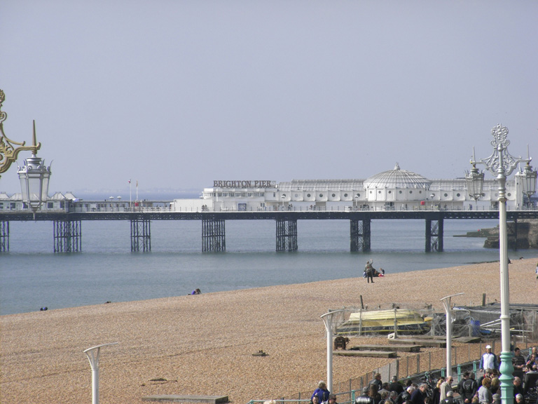 the pier close