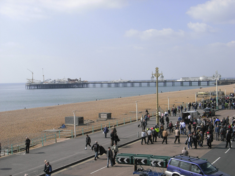 the pier