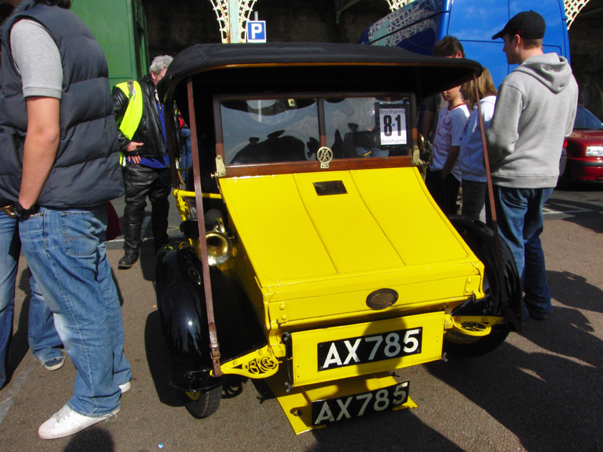 yellow car