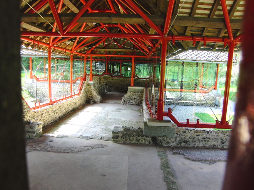 roman mosaics at town house 3