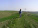 john on maidens castle defences 2