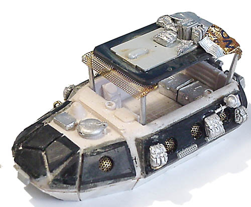 Conversion of the heavy combat car pre painting