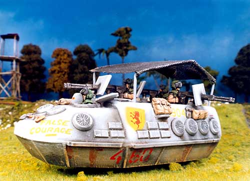 Completed Combat Car with the 'splinter shield' in place: CLICK HERE to go to the page that deals with this vehicle