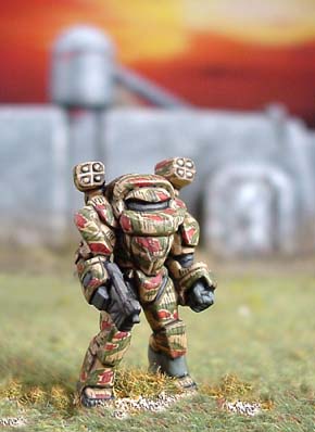 Power Armour in use with the Lightning Division
