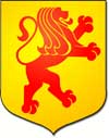 Slammers emblem - the lion can be seen facing in either direction